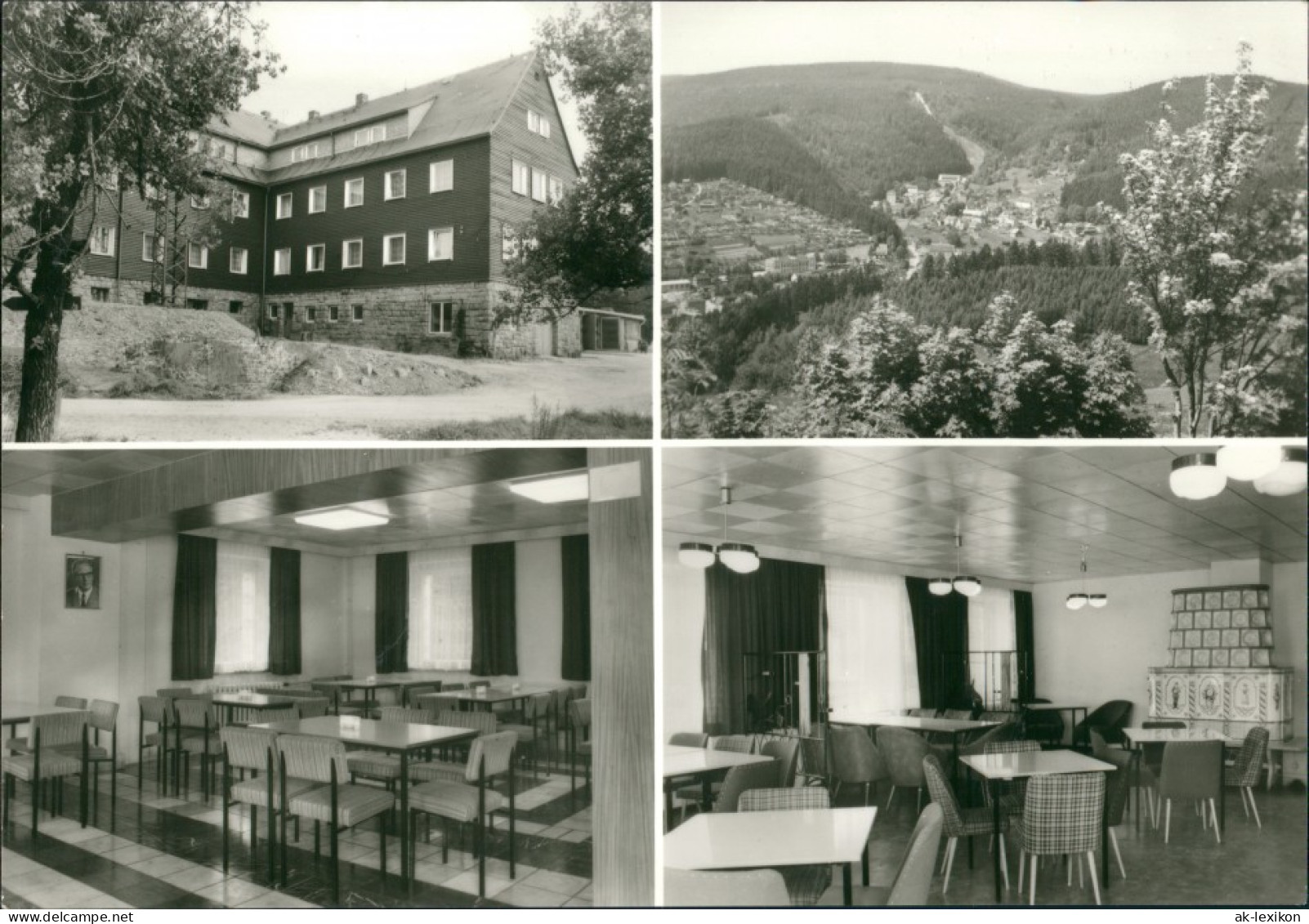 Ansichtskarte Klingenthal Jugendherberge "Klement Gottwald" 1986 - Klingenthal