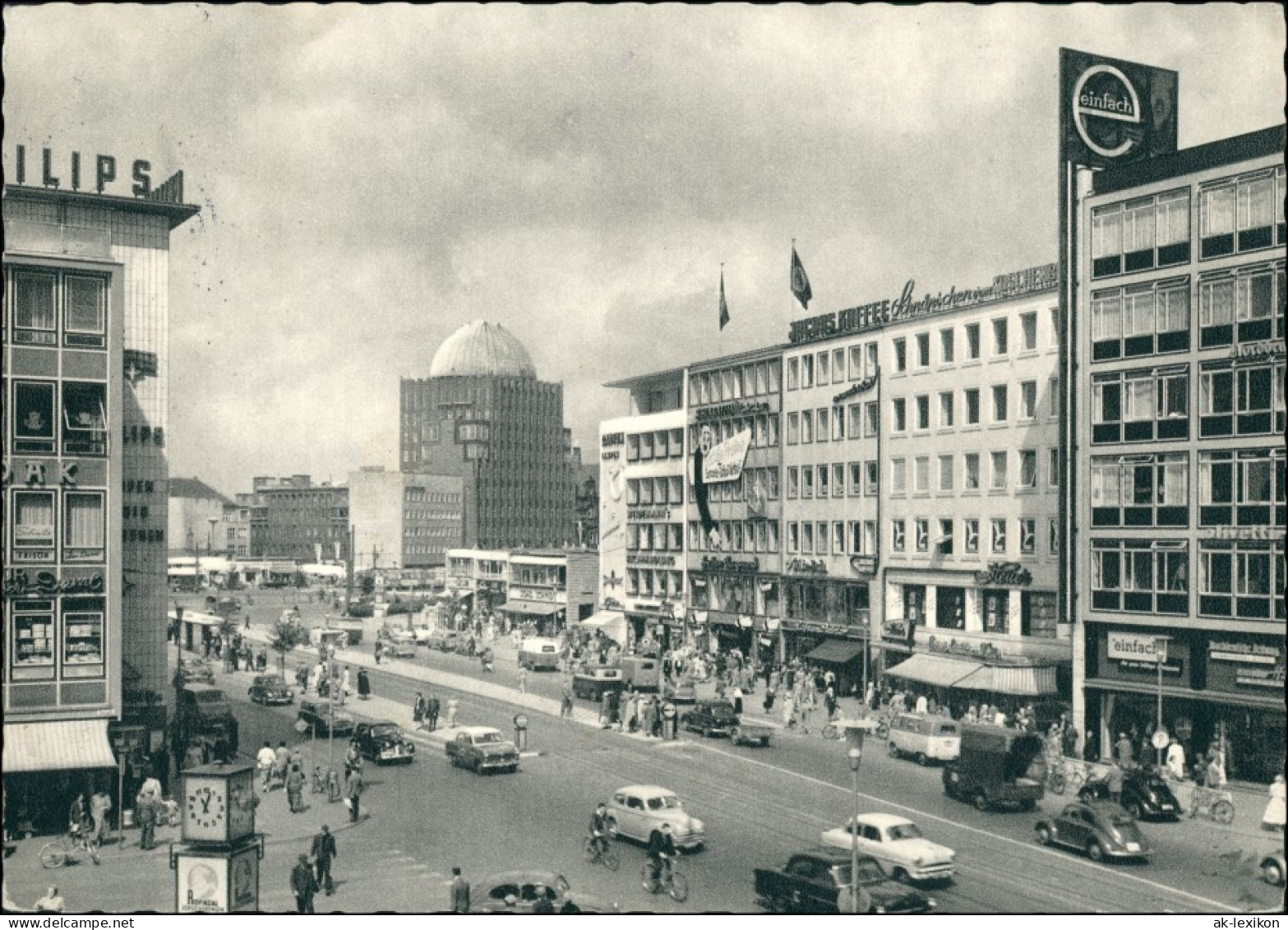 Ansichtskarte Hannover Georgstraße - Hochhaus 1958 - Hannover