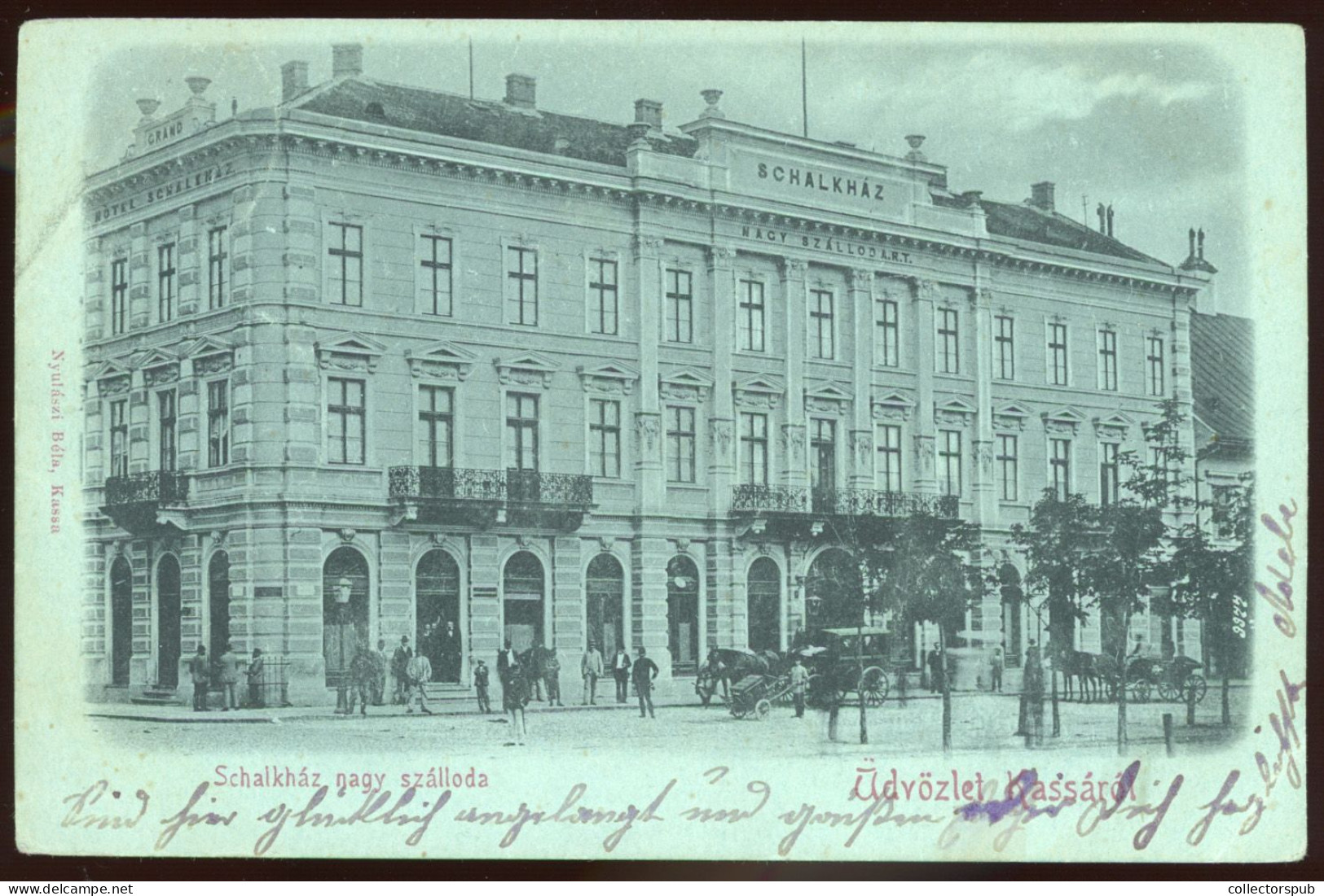 HUNGARY KASSA 1900. Old Postcard - Hongrie