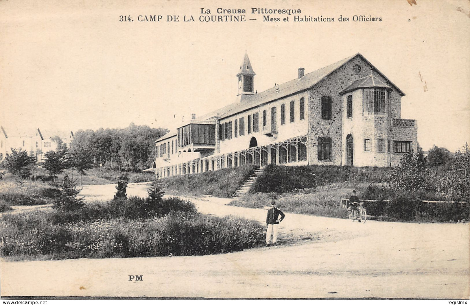 23-CAMP DE LA COURTINE-N°351-F/0303 - Other & Unclassified