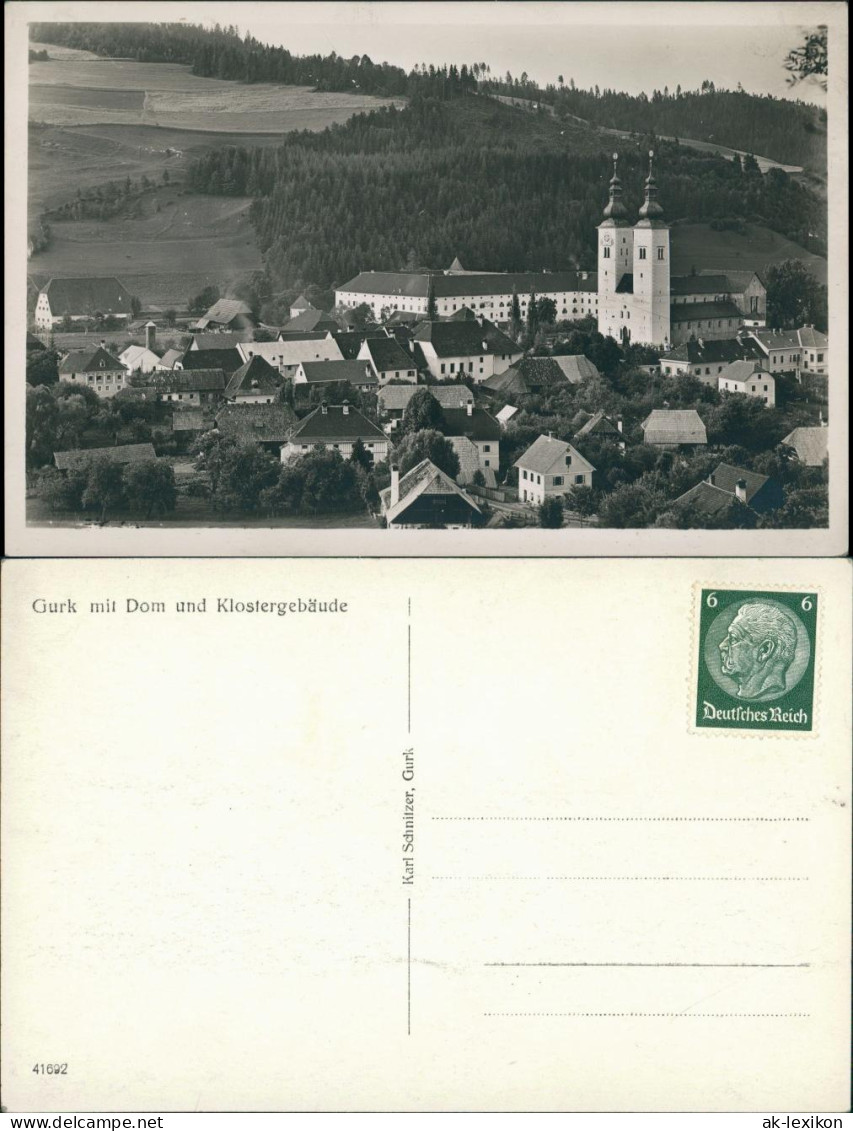 Ansichtskarte Gurk (Kärnten) Krka Stadtpartie 1936 - Other & Unclassified