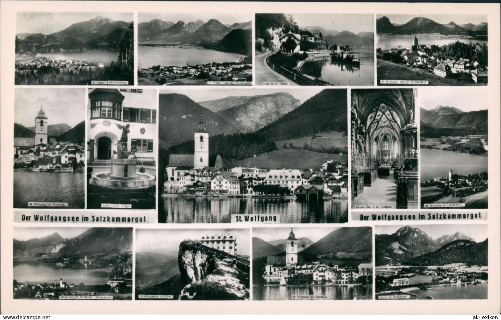 St. Wolfgang Im Salzkammergut St. Wolfgang Wolfgangsee Salzkammergut  1950 - Other & Unclassified