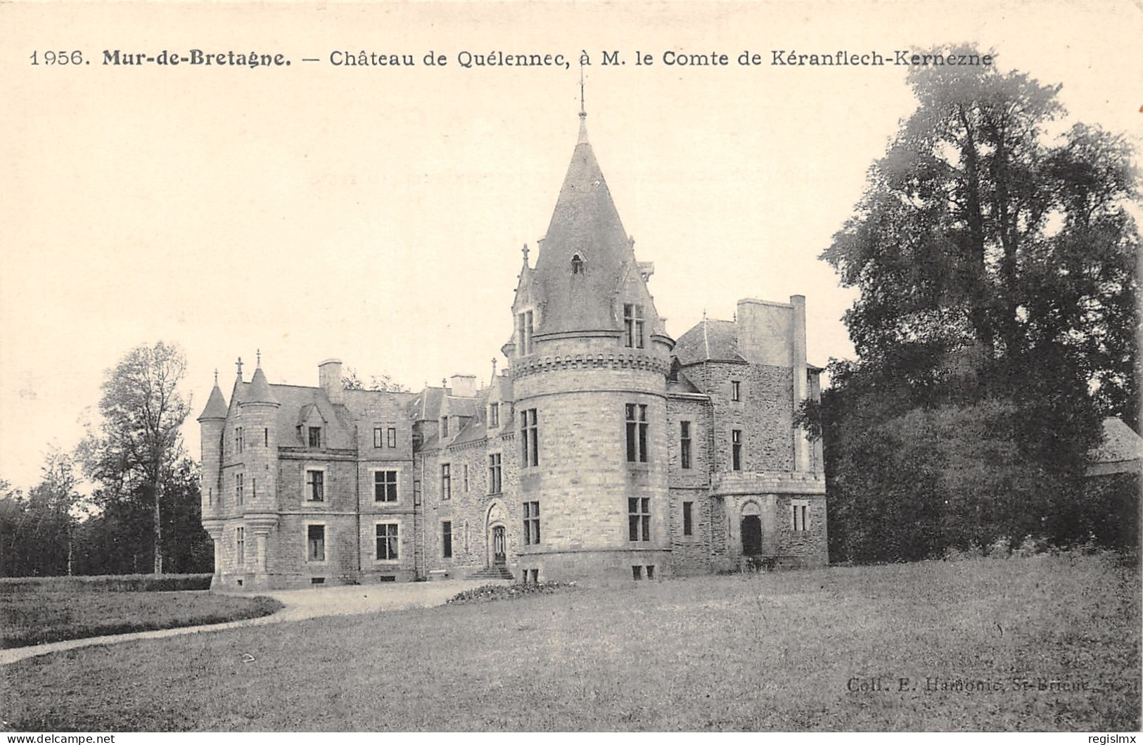 22-MUR DE BRETAGNE-CHÂTEAU DE QUELENNEC-N°351-F/0047 - Other & Unclassified