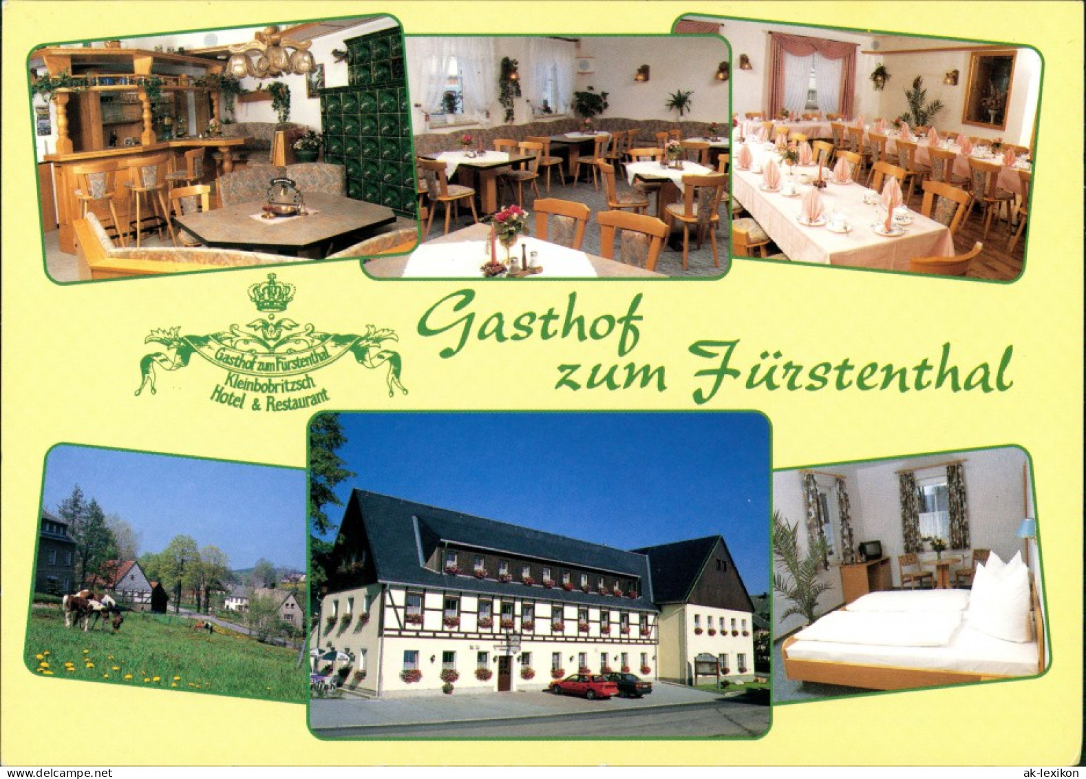 Frauenstein (Erzgebirge) Hotel Restaurant Gasthof   OT Kleinbobritzsch 1990 - Frauenstein (Erzgeb.)