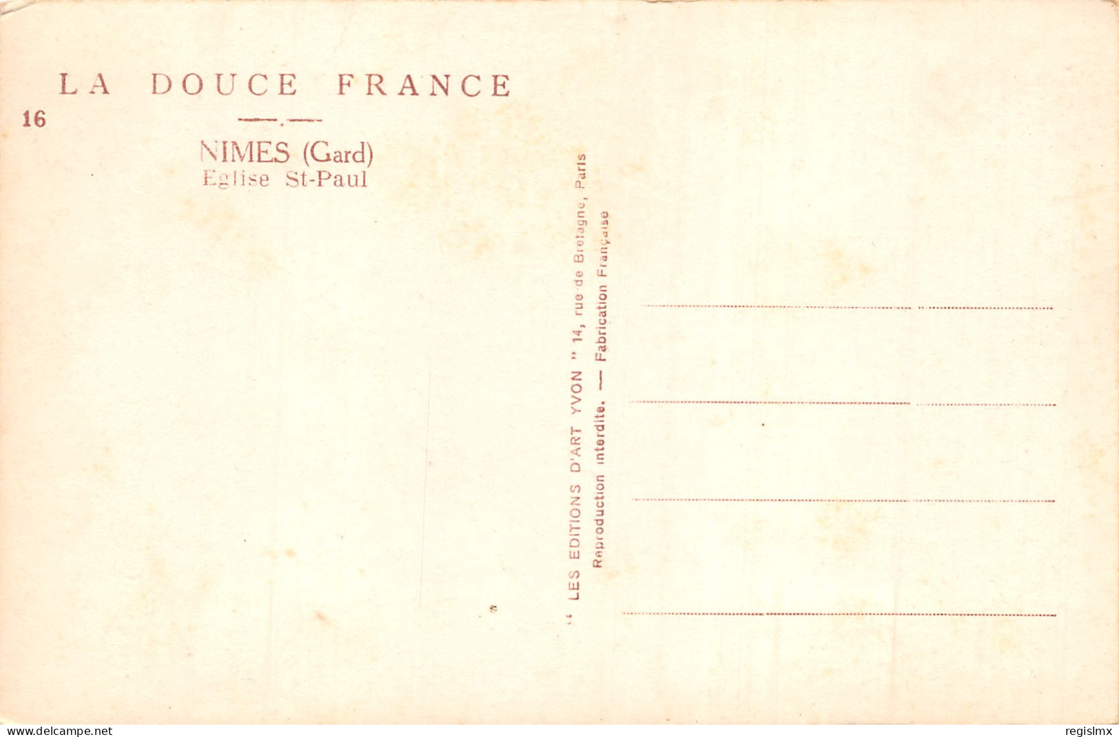 30-NIMES-N°352-C/0351 - Nîmes