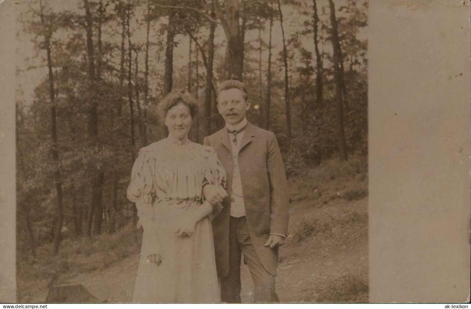 Menschen Soziales Leben Liebespaar Fotografie Photo 1908 Privatfoto - Couples