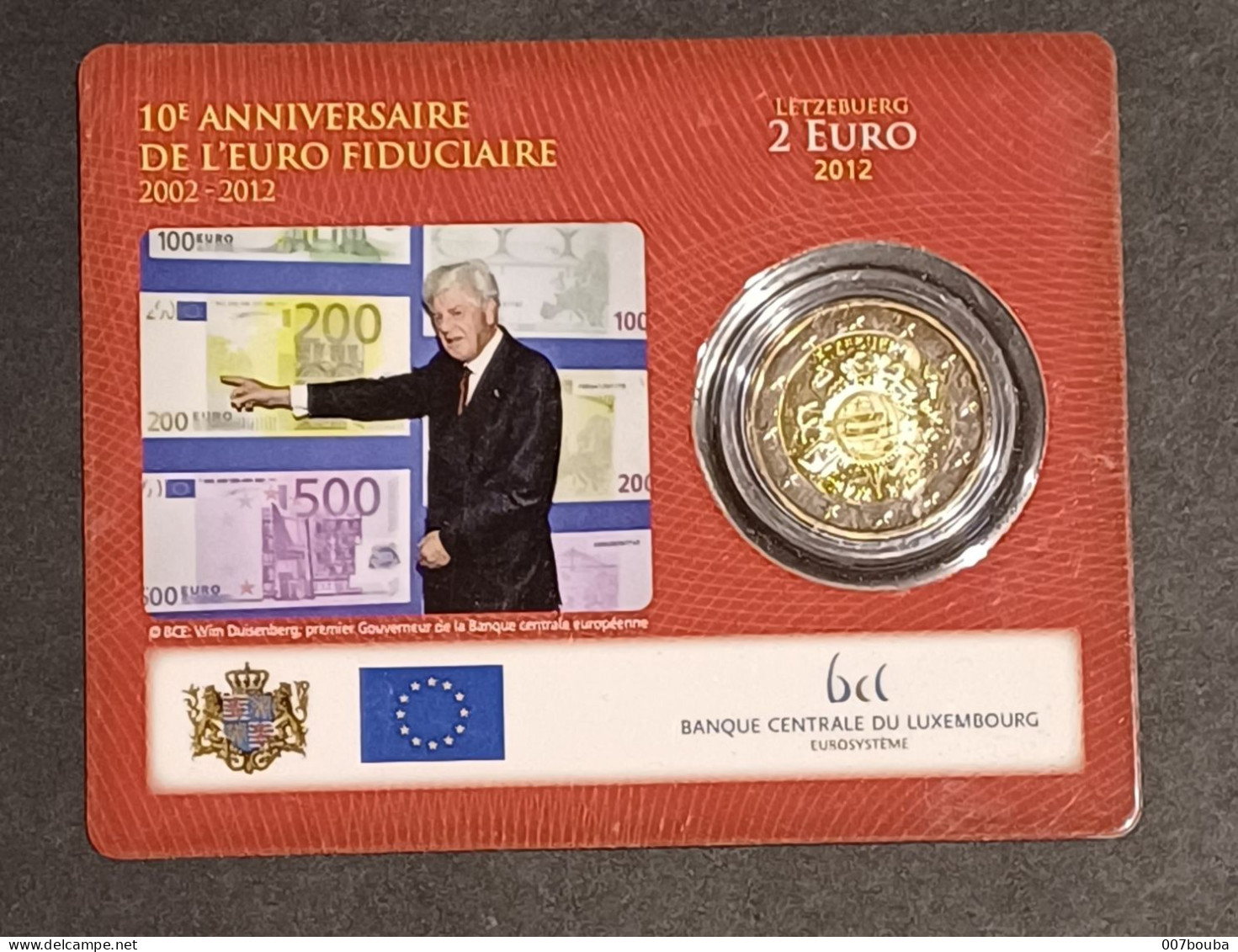 LUXEMBOURG / 2€  2012 / COINCARD _ 10 ANS DE L'EURO / NEUVE SOUS BLISTER - Luxembourg