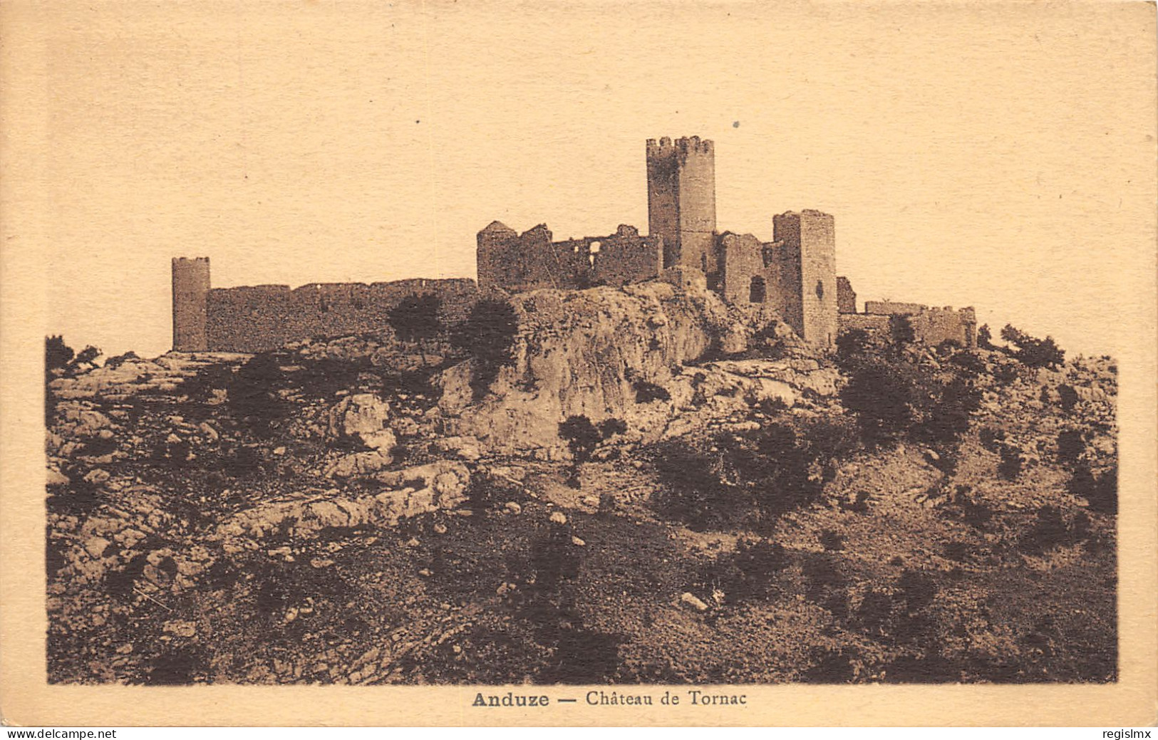 30-ANDUZE-CHÂTEAU DE TORNAC-N°352-C/0211 - Anduze