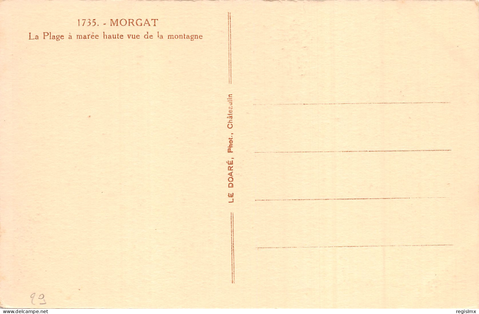 29-MORGAT-N°352-C/0167 - Morgat