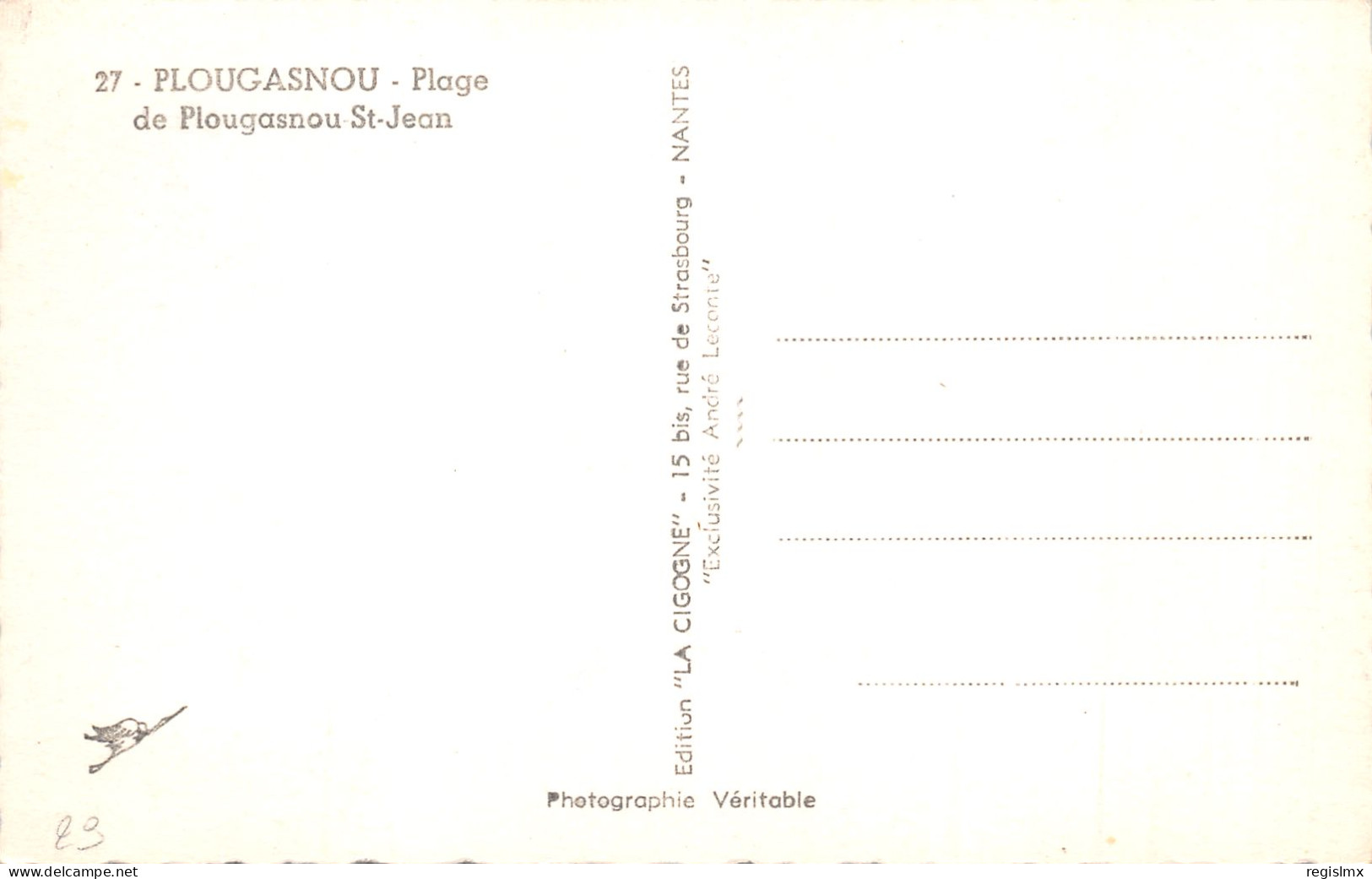 29-PLOUGASNOU-N°352-C/0155 - Plougasnou