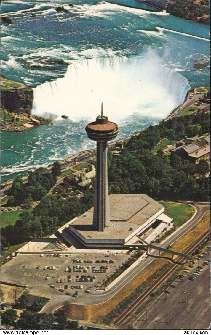 Niagara Falls (Ontario) Luftbild Skylon Niagarafälle / Niagara Falls 1965 - Chutes Du Niagara