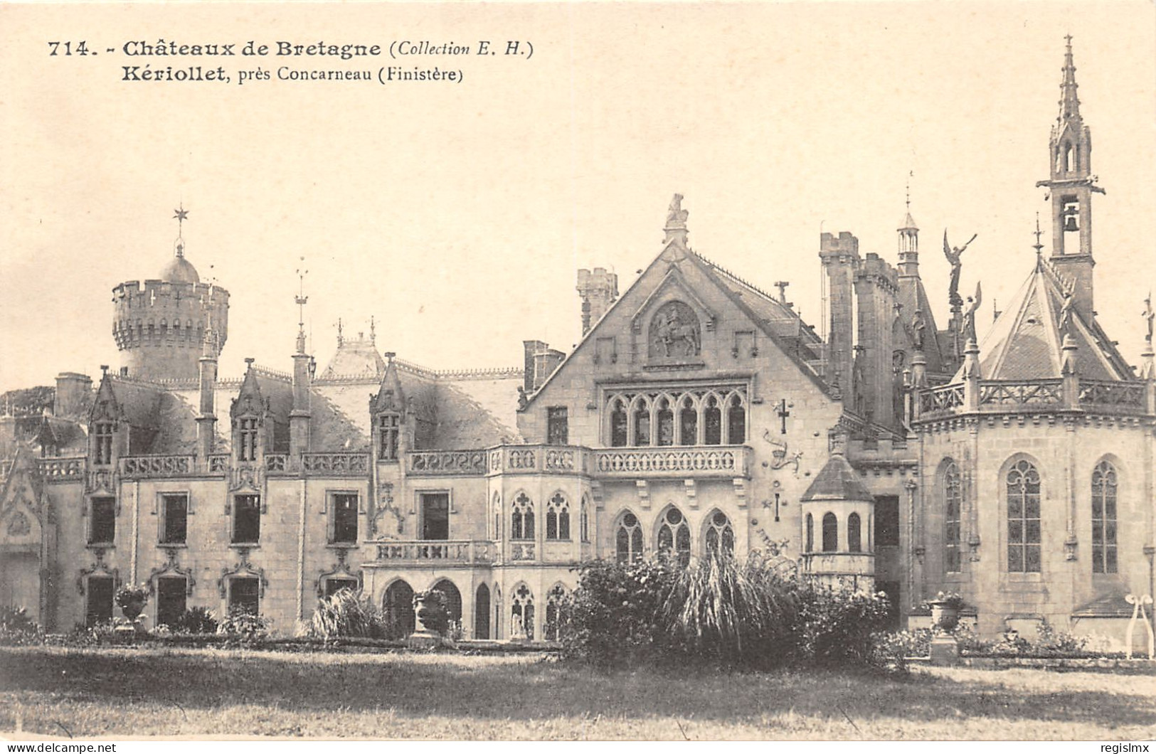 29-CONCARNEAU-CHÂTEAU DE KERIOLET-N°352-B/0327 - Concarneau