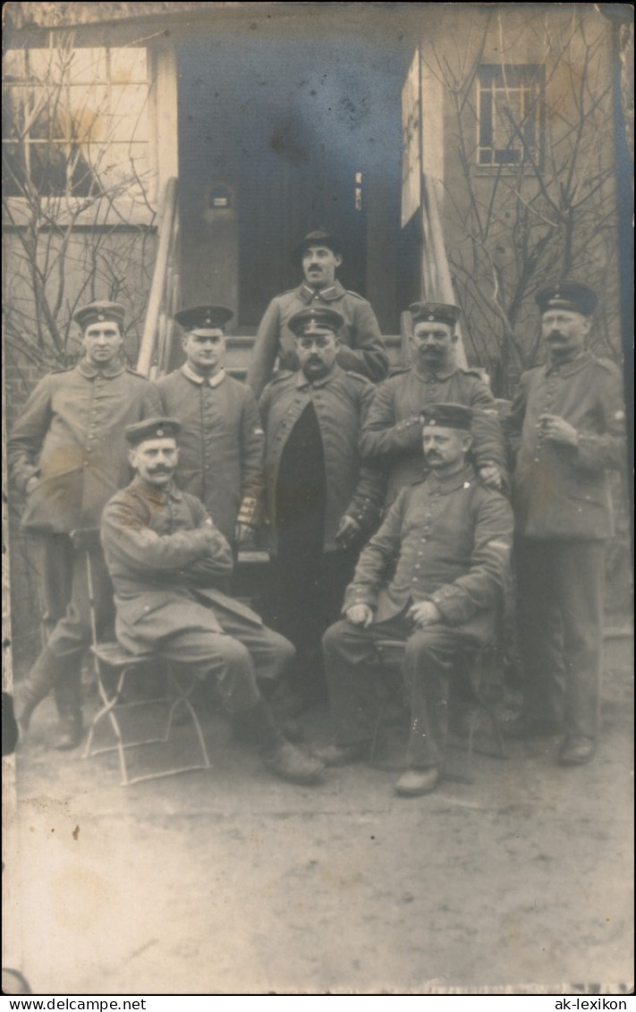 Sagan &#379;aga&#324; Batl.- Posen Vor Schützenhaus 1915 Privatfoto - Neumark