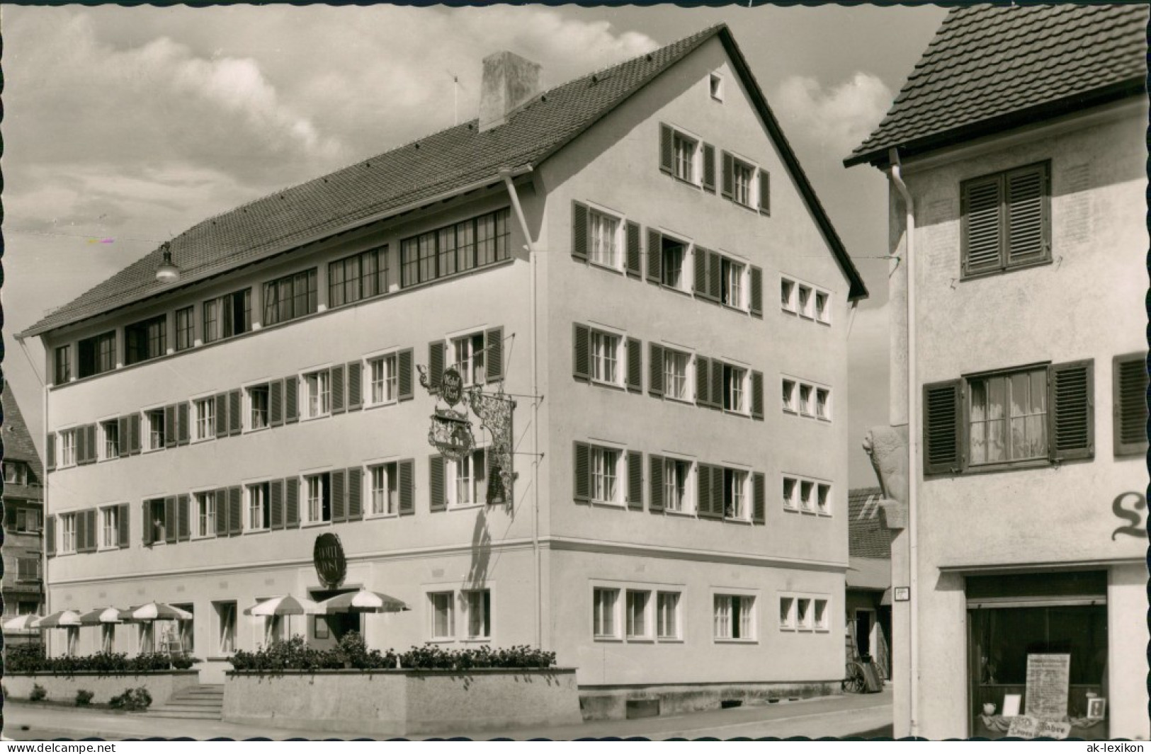 Ansichtskarte Freudenstadt HOTEL POST 1962 - Freudenstadt