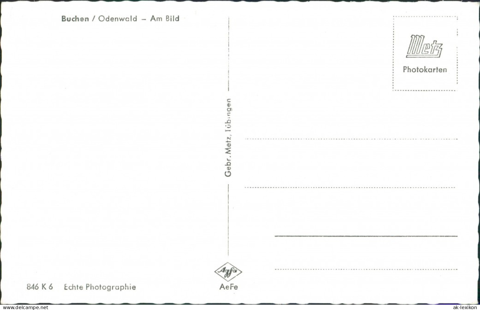 Ansichtskarte Buchen (Odenwald) Am Bild Hotel Prinz Carl VW Käfer 1962 - Buchen