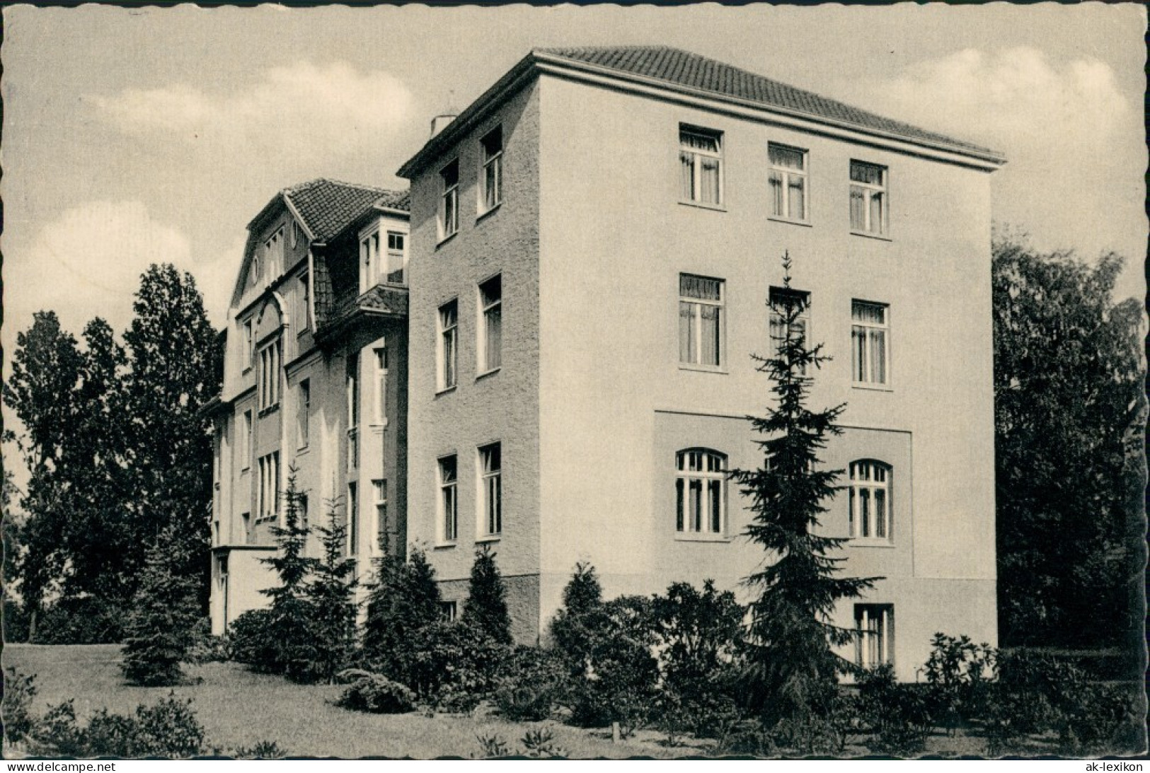 Ansichtskarte Bad Lippspringe West Sanatorium 1963 - Bad Lippspringe