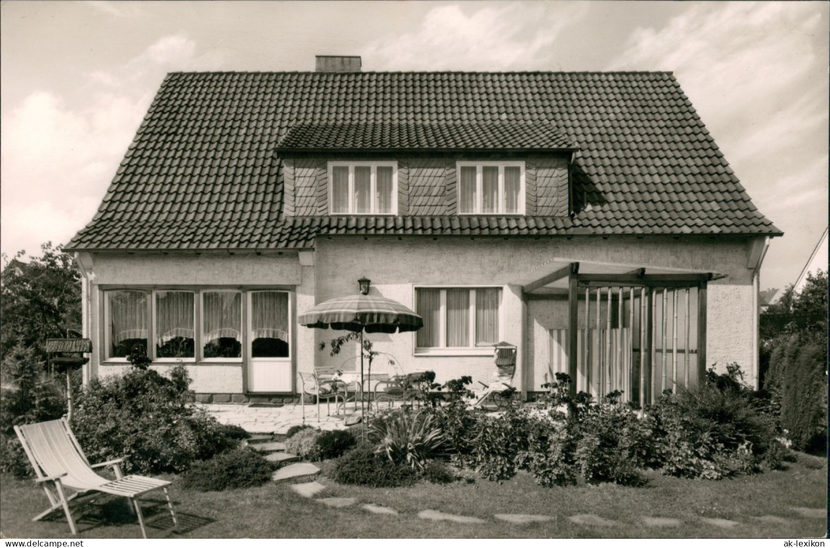 Ansichtskarte Bad Salzuflen Haus Teigeler - Uhlenbrink 3 1962 - Bad Salzuflen