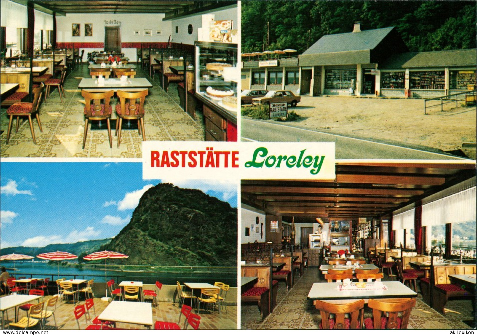 Sankt Goar Auto Raststätte LORELEY Am Rhein, Bes. F. Bubenheim 1979 - St. Goar