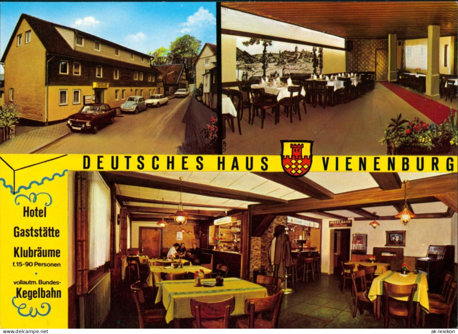 Vienenburg-Goslar Hotel Deutsches Haus Unter Dem Amte Innen & Außen 1970/1978 - Goslar