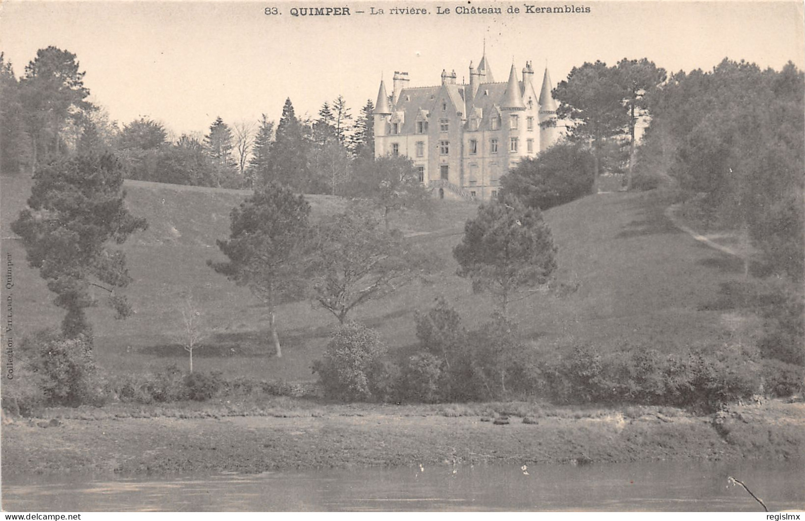 29-QUIMPER-CHÂTEAU DE KERAMBLEIS-N°352-B/0121 - Quimper