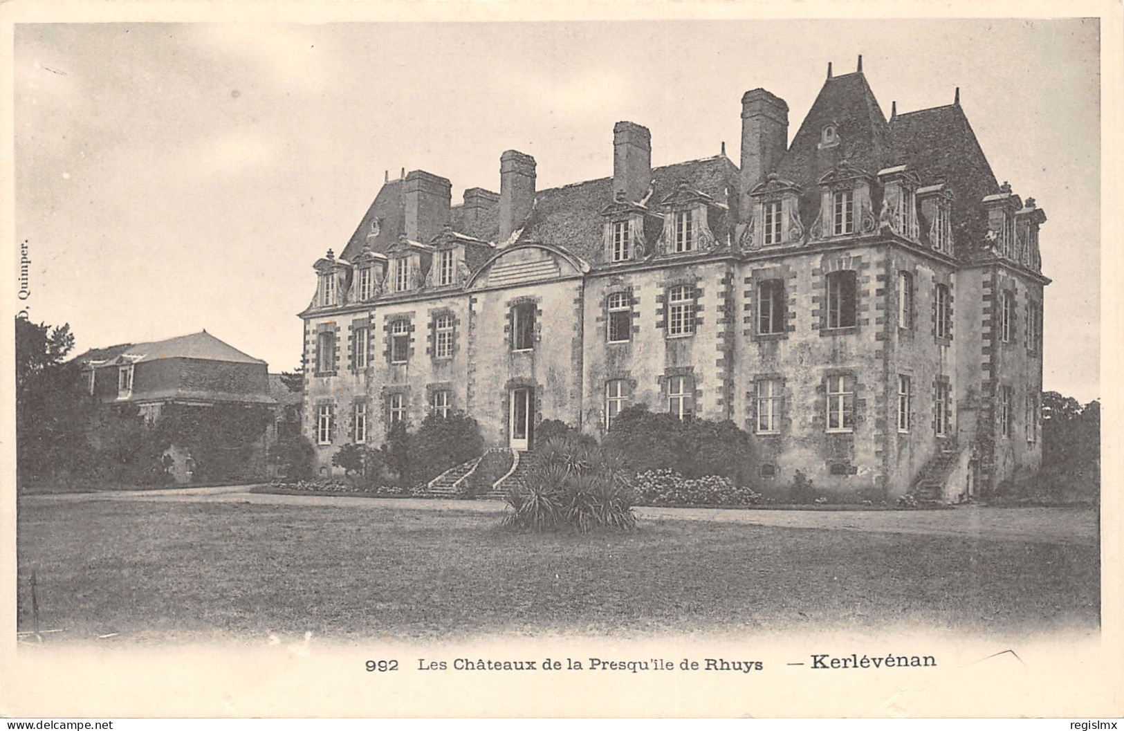 29-PRESQU ILE DE RHUYS-CHÂTEAU KERLEVENAN-N°352-B/0109 - Autres & Non Classés