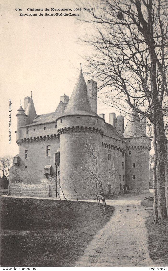 29-KEROUZERE-LE CHÂTEAU-N°352-B/0089 - Autres & Non Classés