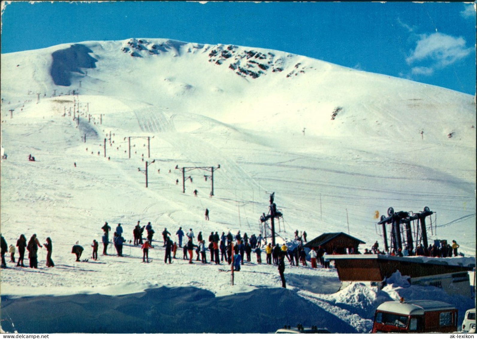 .Frankreich VALLEE D'AURE - SAINT LARY Ski-Gebiet Skilift Alpen 1979 - Other & Unclassified