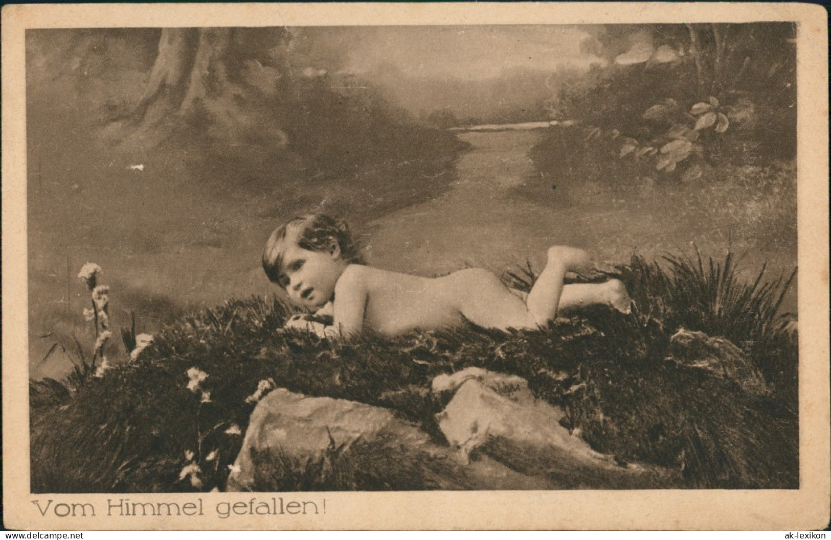 Verein Säuglingsfürsorge Baby Säugling "Vom Himmel Gefallen" 1917 - Portraits