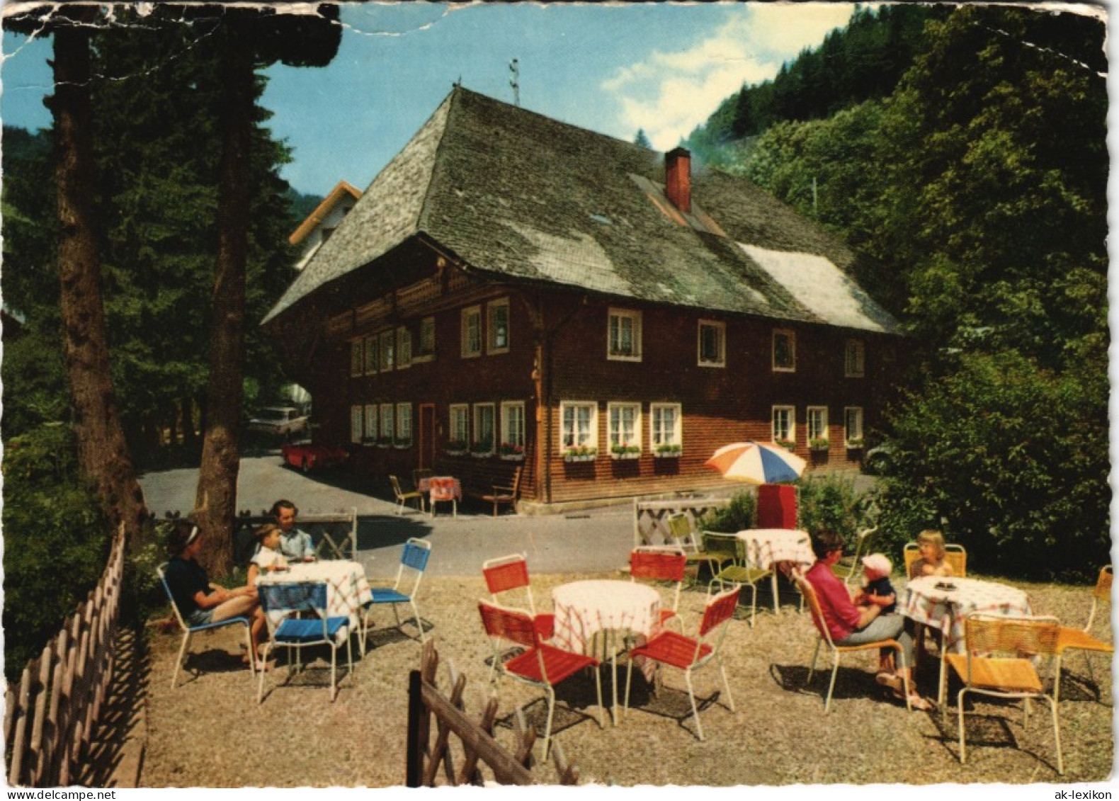 Todtnau Gasthof Aftersteger Mühle Inh. Werner Muschelknautz OT AFTERSTEG 1965 - Todtnau