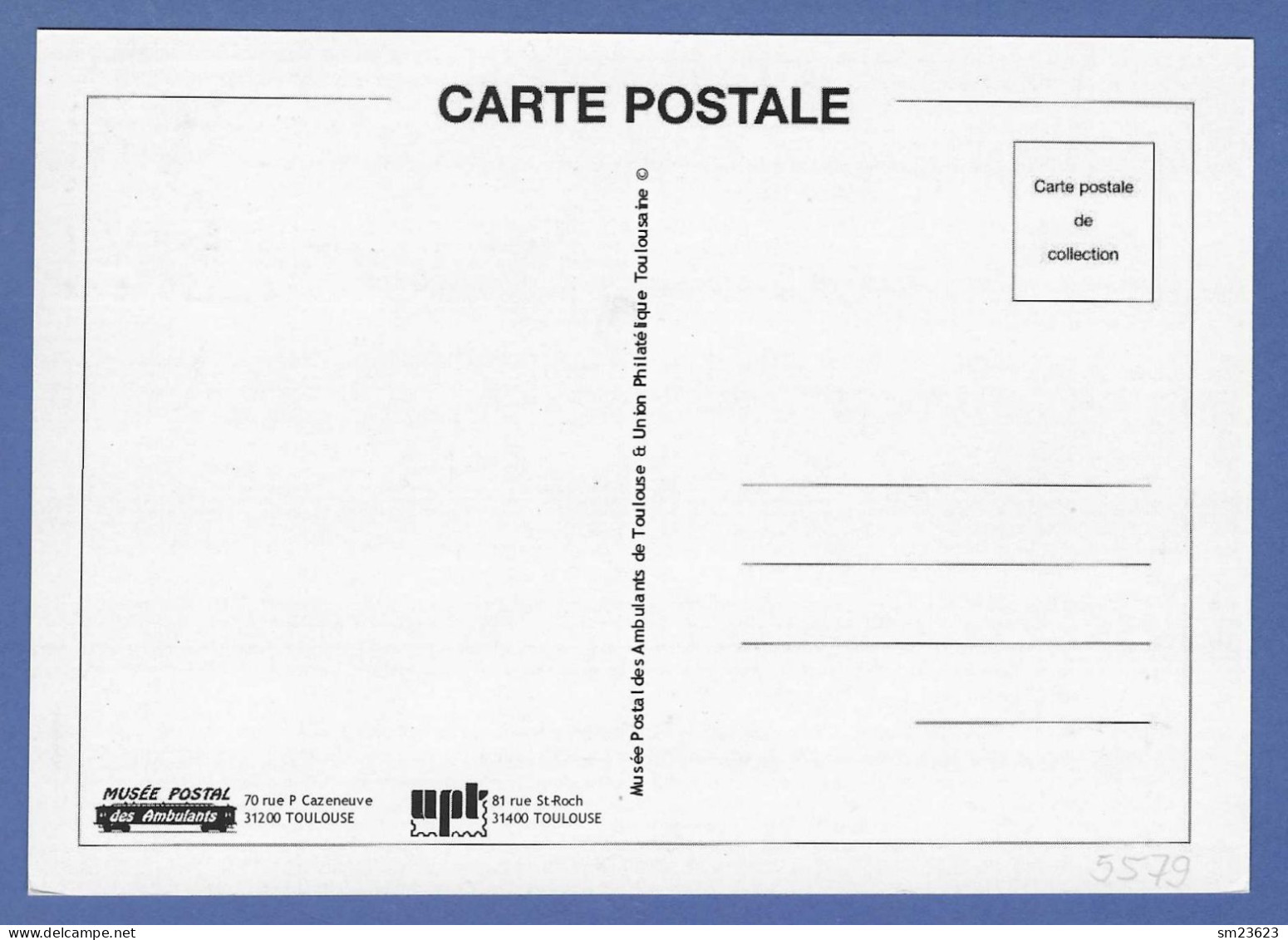 Frankreich / France  2013   Mi.Nr. 5579 , EUROPA CEPT / Postfahrzeuge - Maximum Card - Ausgabetag 19-05- 2013 - 2013