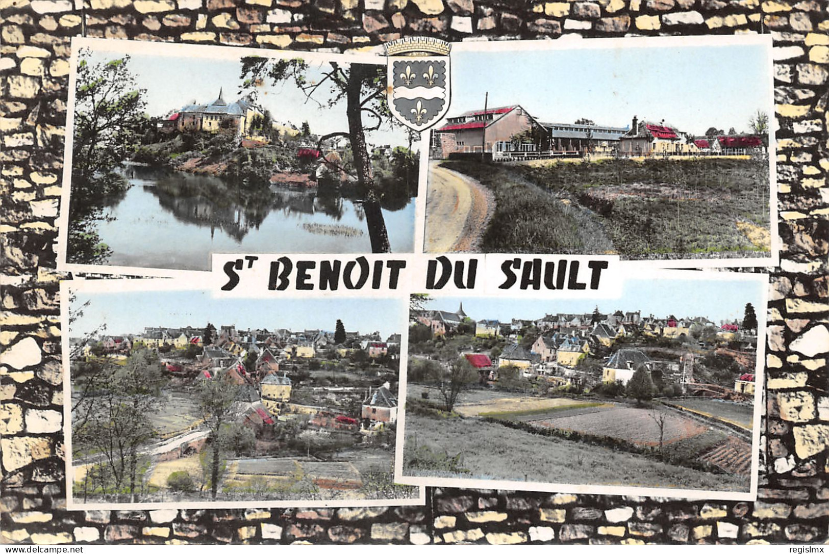 36-SAINT BENOIT DU SAULT-N°352-F/0273 - Other & Unclassified