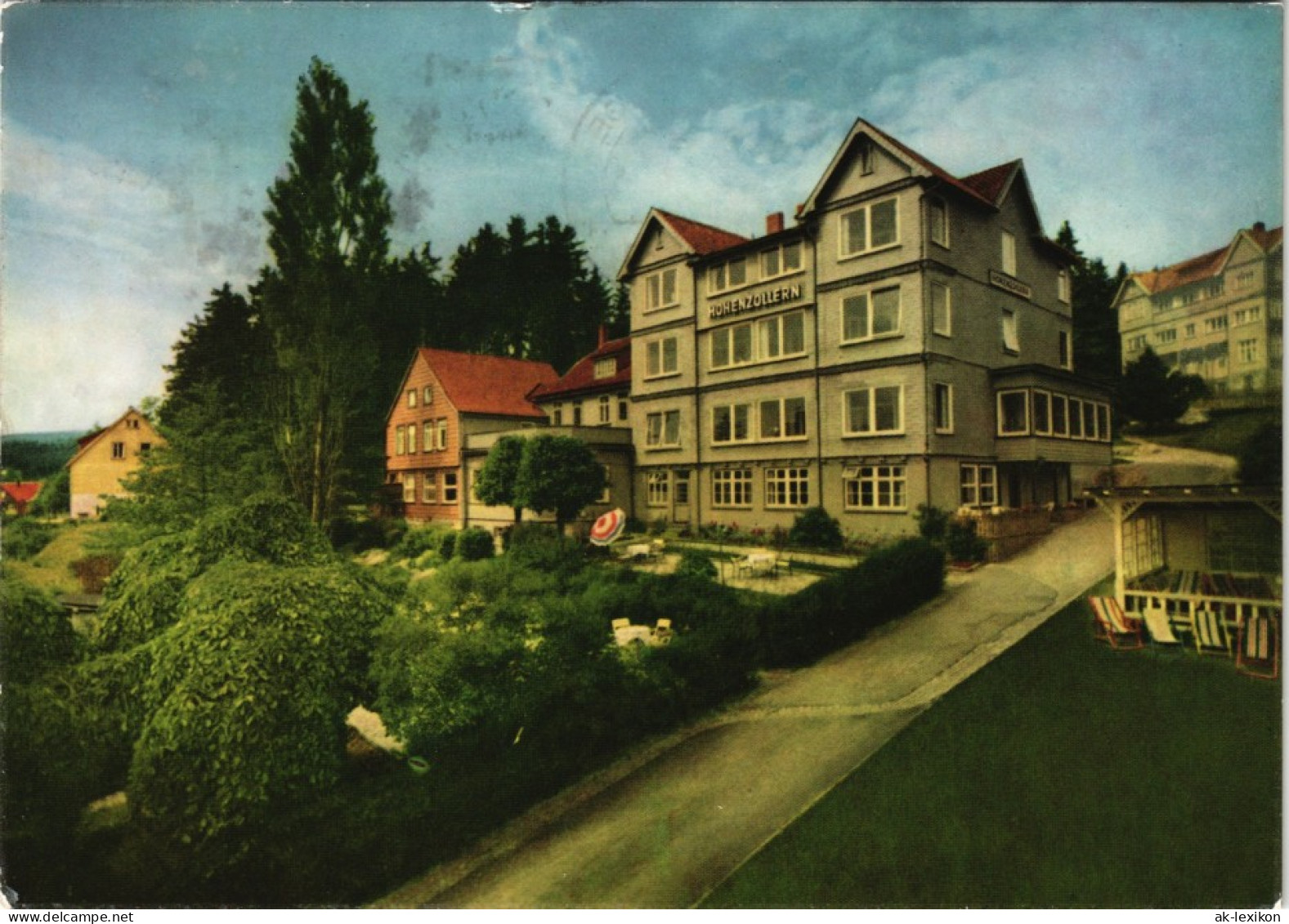 Ansichtskarte Braunlage Hotel Hohenzollern Waldidyll 1963 - Braunlage