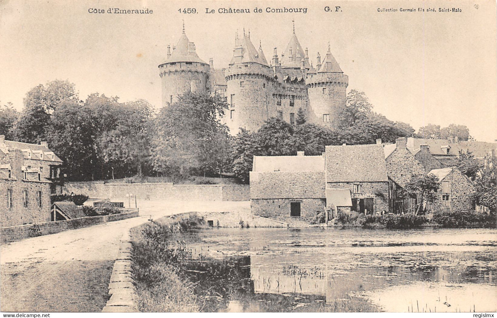 35-COMBOURG-LE CHÂTEAU-N°352-F/0181 - Combourg