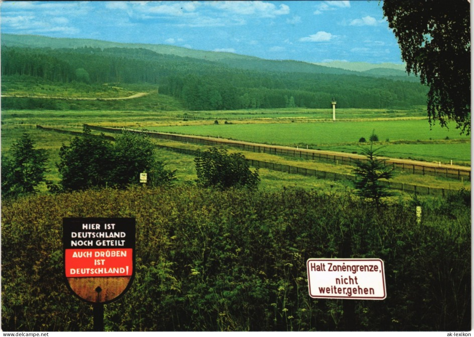 Ansichtskarte  Zonengrenze Im Harz Deutsch-Deutsche Grenze BRD-DDR 1975 - Non Classés