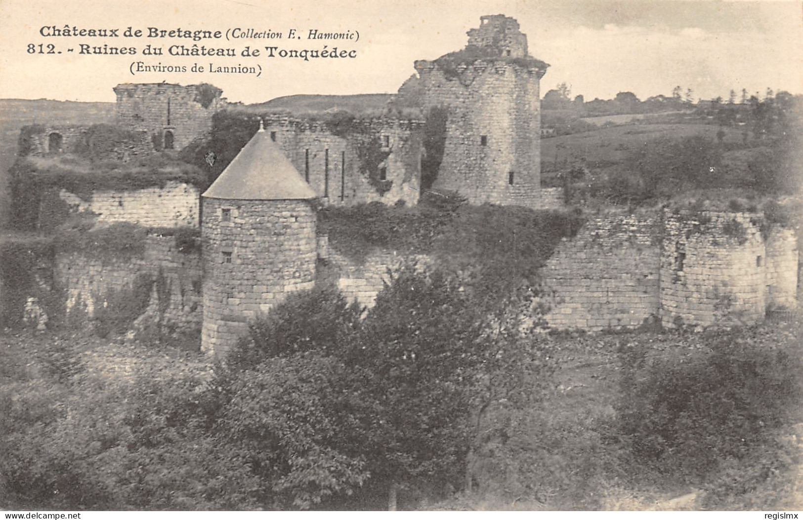 35-TONQUEDEC-RUINES DU CHÂTEAU-N°352-F/0147 - Sonstige & Ohne Zuordnung