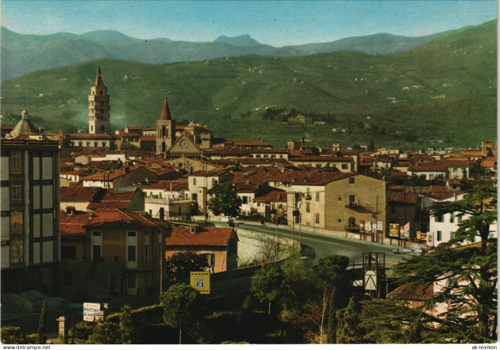 Cartoline Pistoia Panorama Panoramic View 1970 - Otros & Sin Clasificación