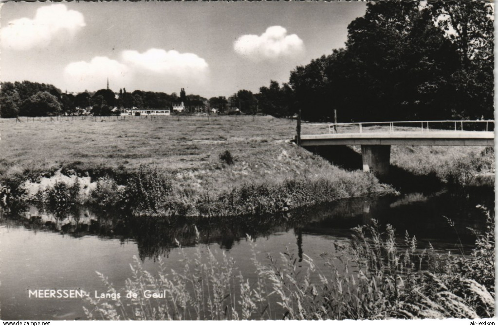 Postkaart Meerssen Langs De Geul, Umland-Ansicht 1970 - Sonstige & Ohne Zuordnung