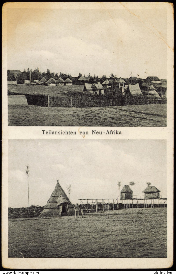 Ansichtskarte Templin Neu-Afrika Bei Ahrensburg - 2 Bild 1936 - Templin