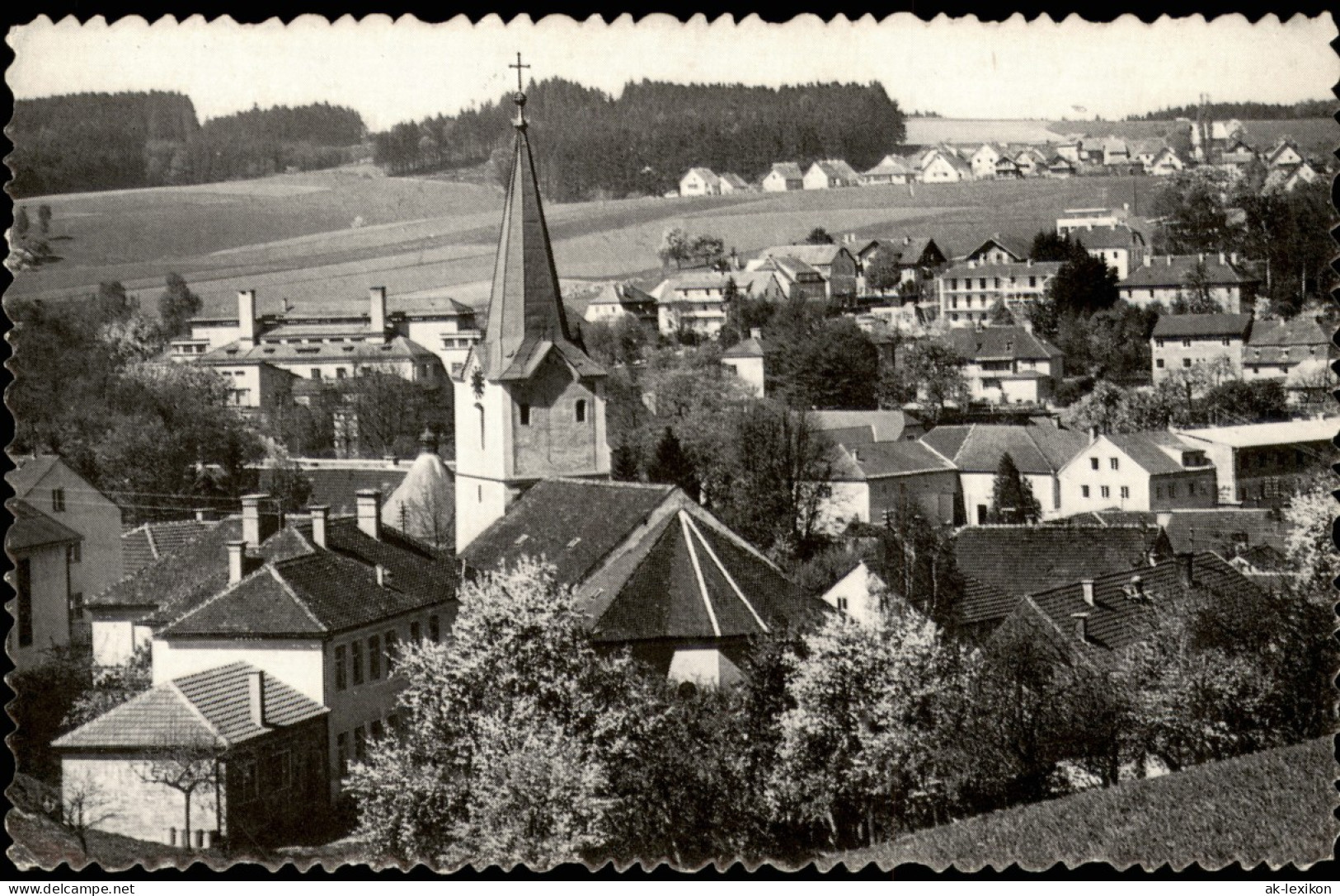 Ansichtskarte Gallspach Ortspanorama 1960 - Other & Unclassified