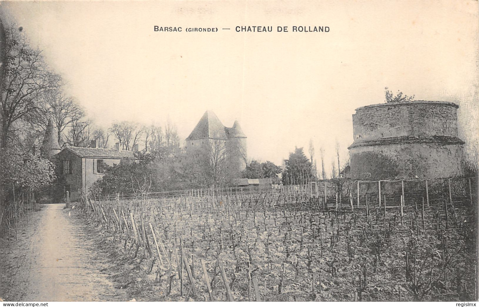 33-BARSAC-CHÂTEAU DE ROLLAND-N°352-D/0299 - Autres & Non Classés