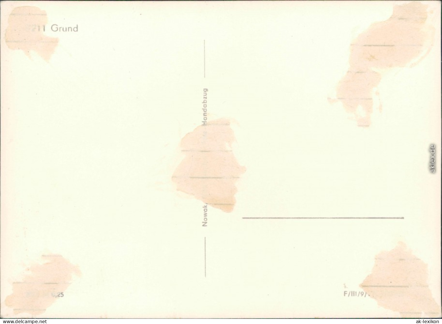 Ansichtskarte  Panorama-Ansicht über Das Dorf In Die Ferne 1960 - To Identify