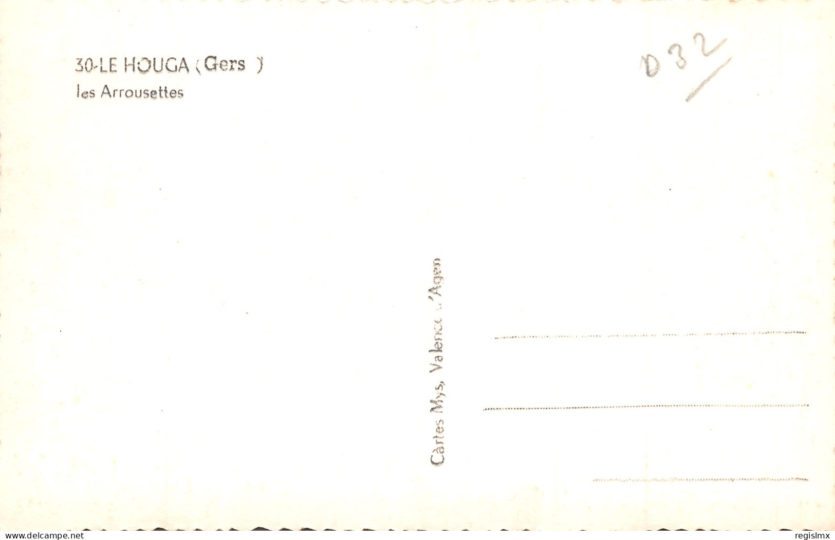32-LE HOUGA-N°352-D/0149 - Other & Unclassified