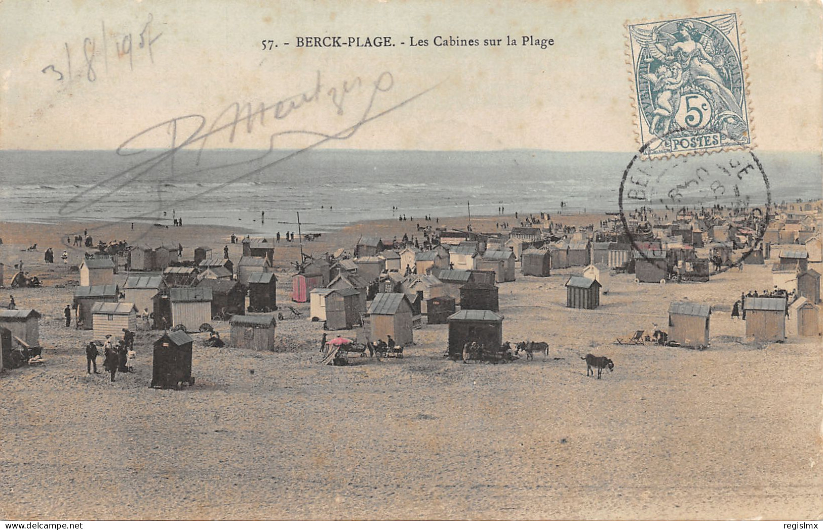 62-BERCK PLAGE-N°354-D/0125 - Berck