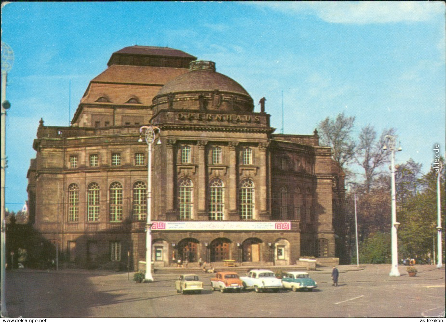 Ansichtskarte Chemnitz Karl-Marx-Stadt Opernhaus 1966 - Chemnitz