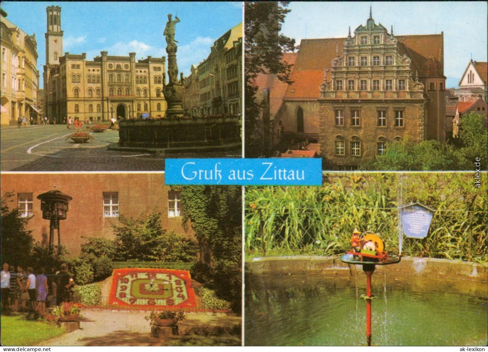 Zittau Platz Der Jugend, Heftergiebel,  Schleifermännchen 1975 - Zittau