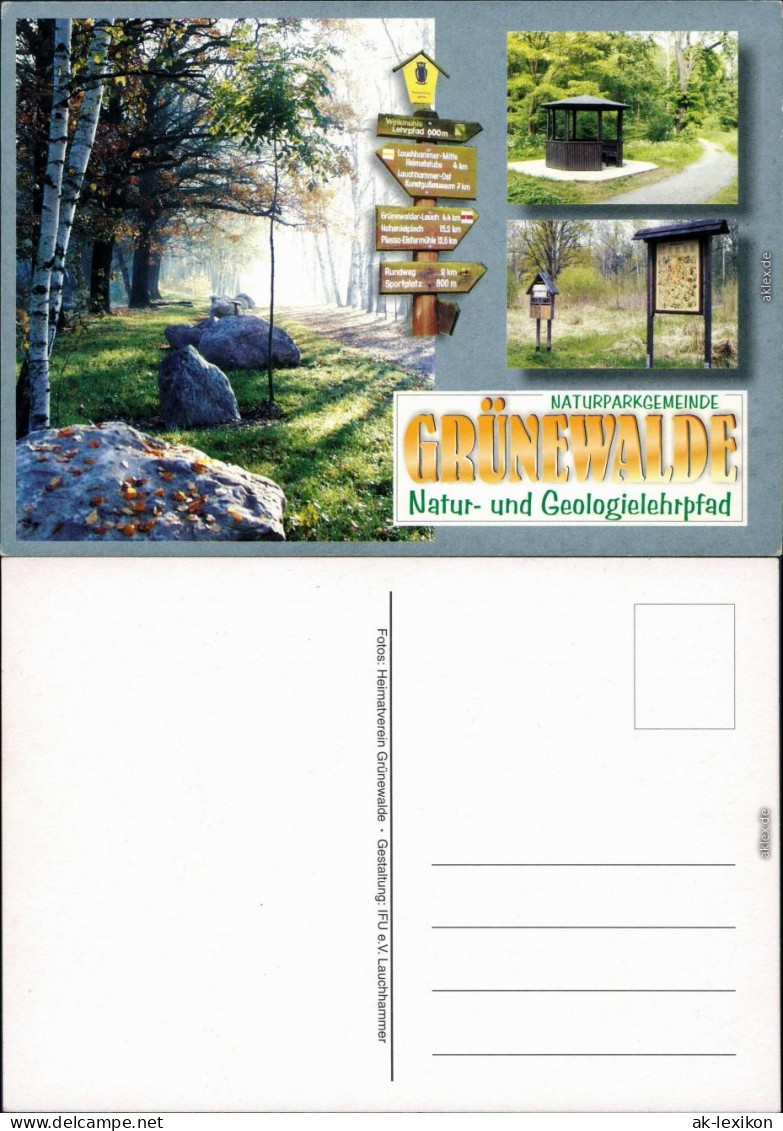 Grünewalde-Lauchhammer Naturpark: Natur- Und Geologielehrpfad 1990 - Lauchhammer