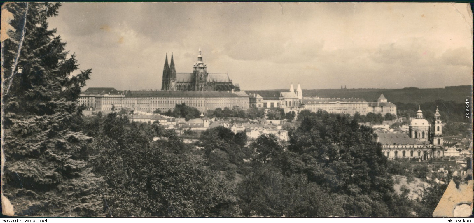 Ansichtskarte Prag Praha Vyšehrad (Wyschehrad Prager Hochburg) 1965 - Czech Republic