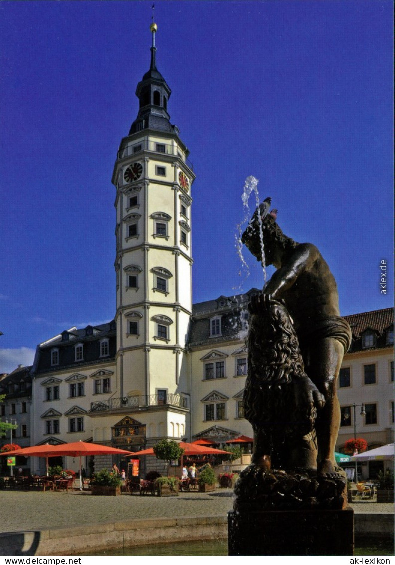 Ansichtskarte Gera Marktplatz 1995 - Gera