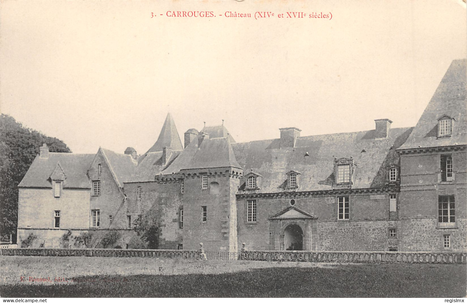 61-CARROUGES-LE CHÂTEAU-N°354-C/0193 - Carrouges