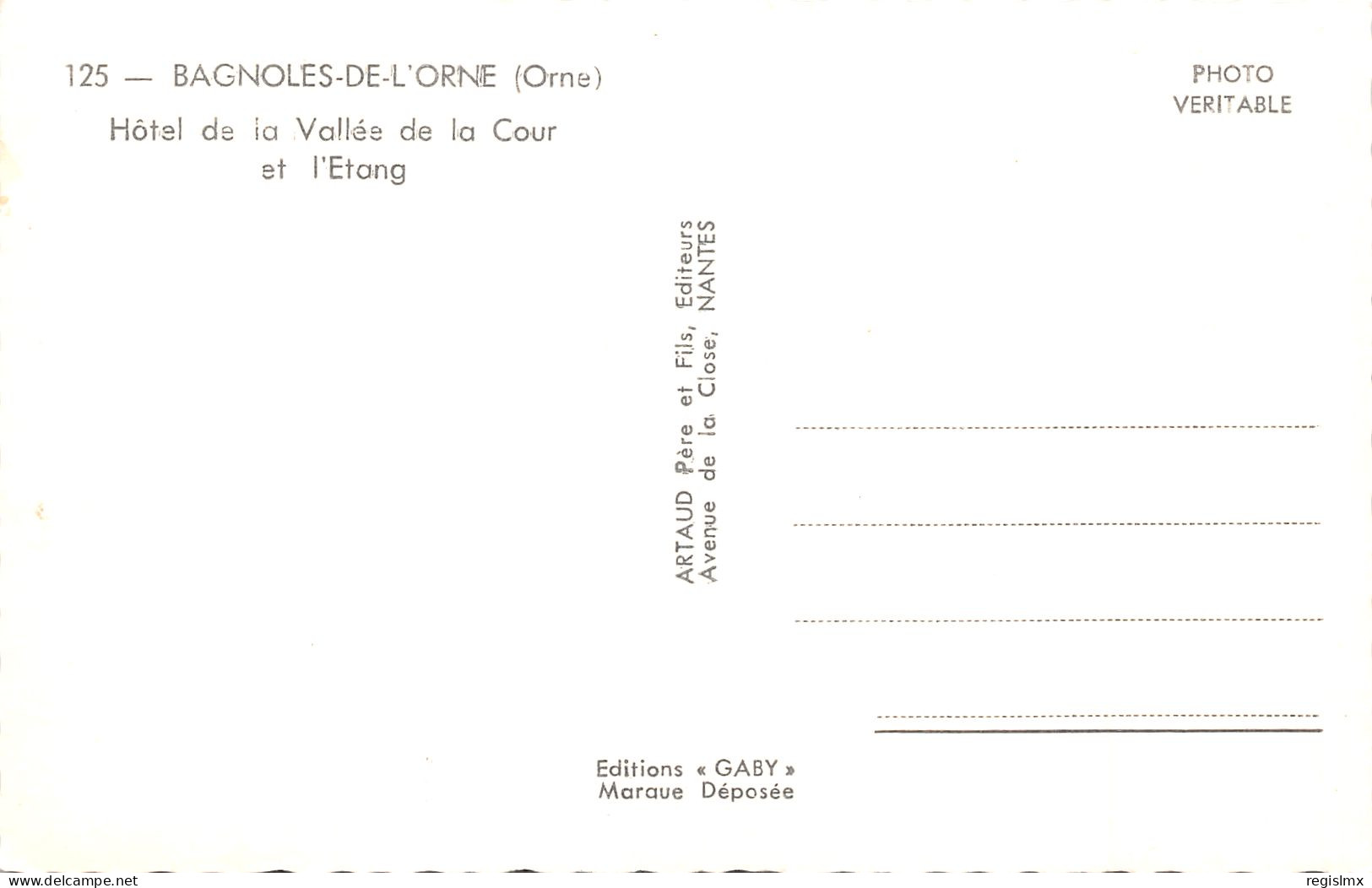 61-BAGNOLES DE L ORNE-N°354-C/0127 - Bagnoles De L'Orne